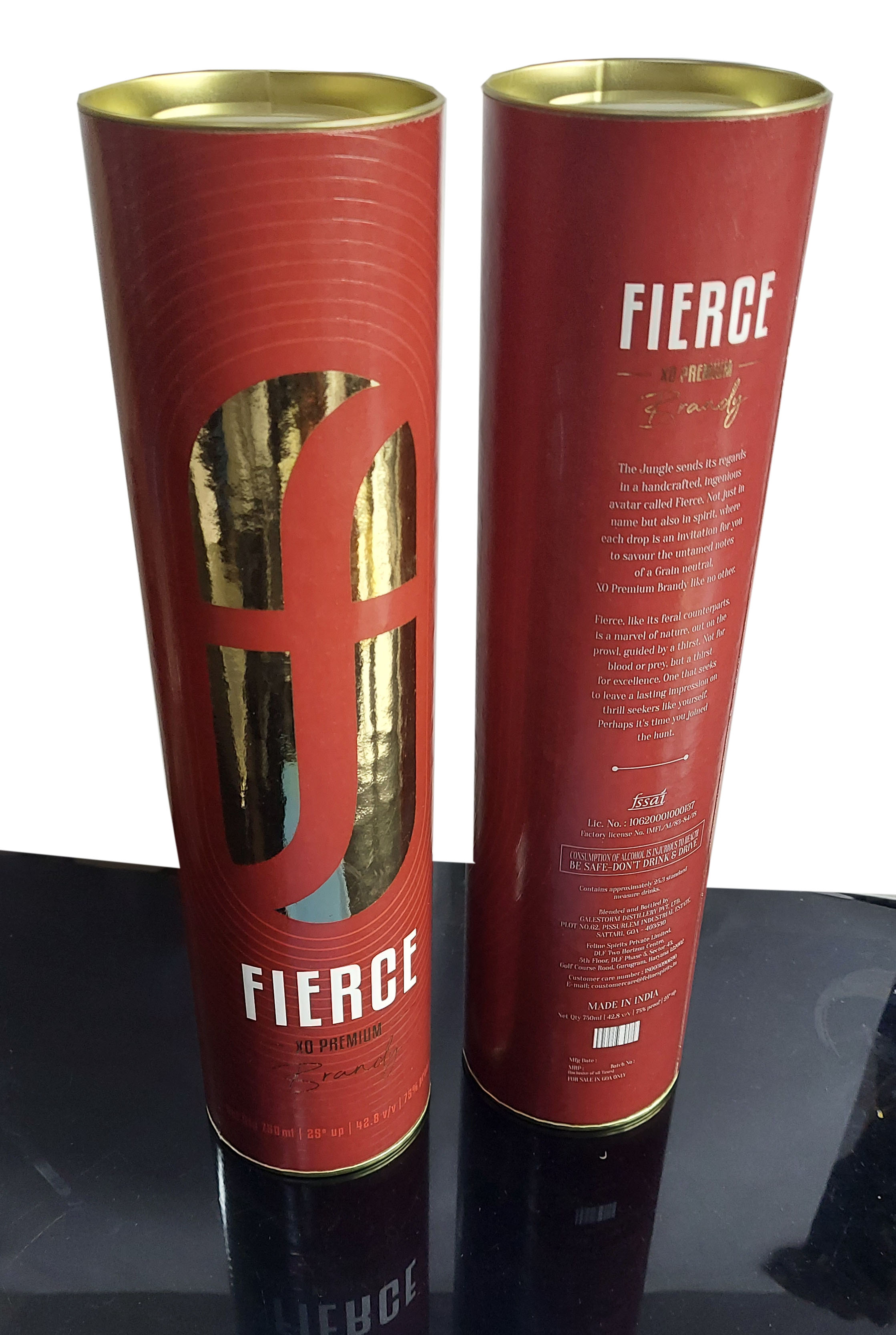 Composite paper cans for alcoholic Beverages